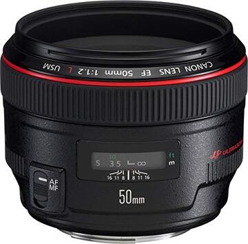 Canon 50 mm f1.2 l